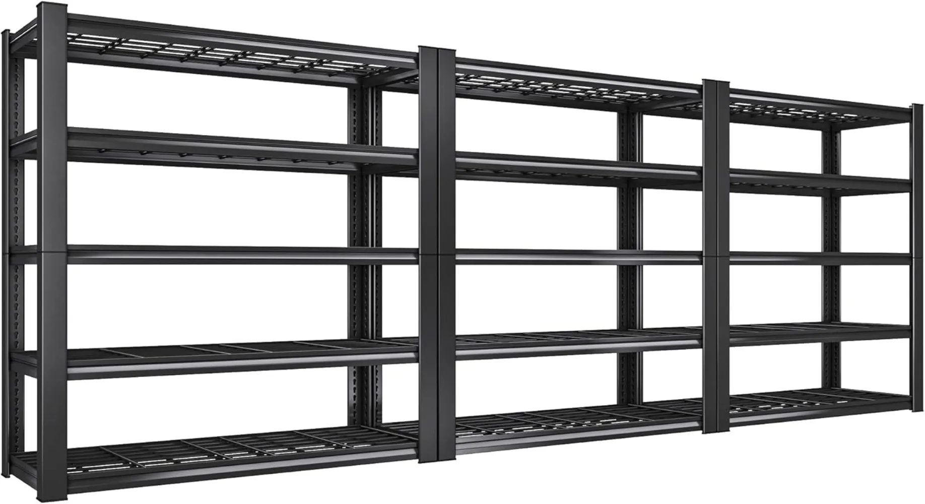 

Garage Shelving Heavy Duty Garage Storage Shelves 3010LBS Heavy Duty Shelving Adjustable 5 Tier Metal Shelves