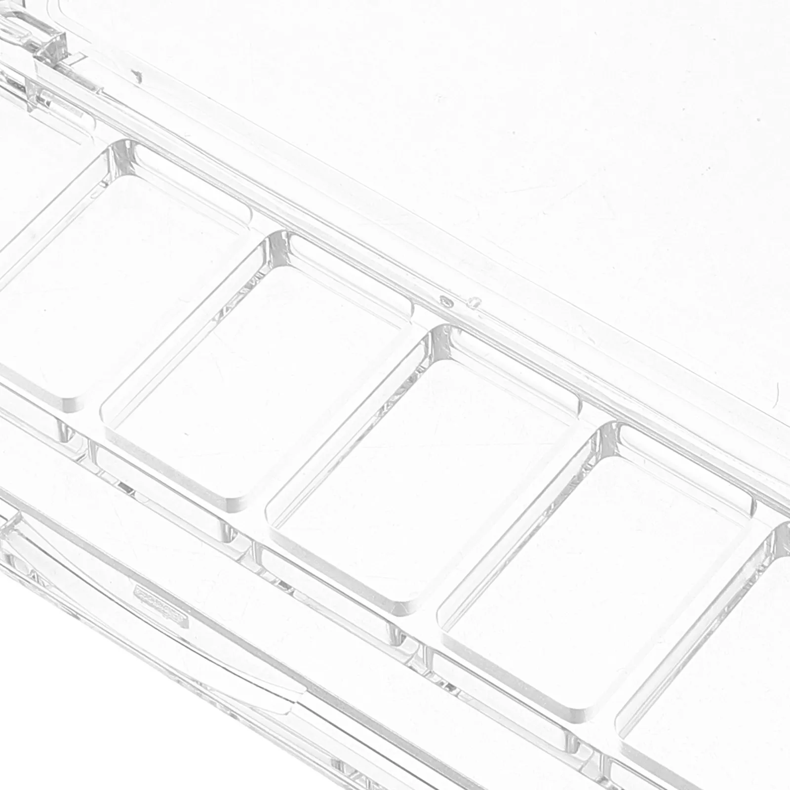 Clear Empty Makeup Palette Eyeshadow Tray Transparent Box for Travel Blush Concealer Organizer Empty Eyeshadow Palette