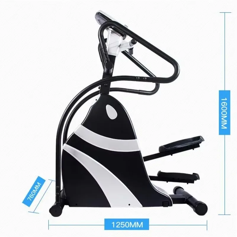

Home Indoor Foldable Leg Exercise Stepper - Air-Powered Trainer for Home Fitness, Compact Equipment for Leg Toning