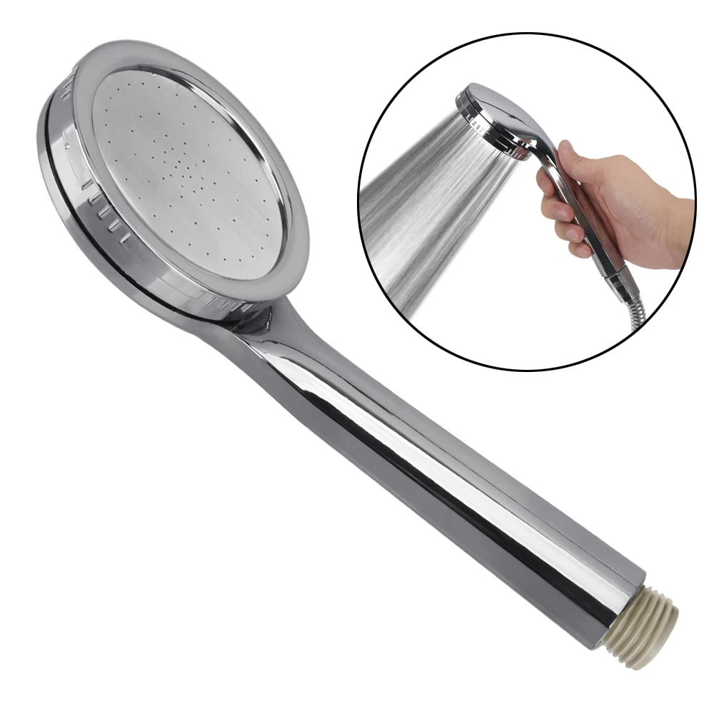 

High Pressure 1pc Water Saving Spray Nozzle Rainfall Chrome Bath Shower Head High Quality Pressurized Nozzle Shower Head