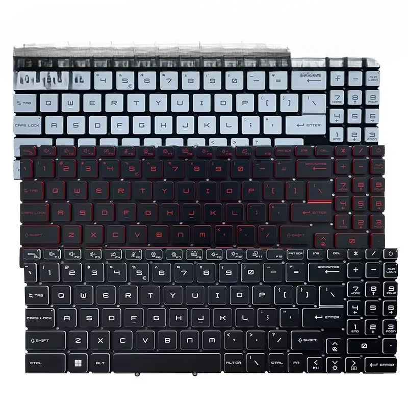 

HC US/RU/AR НОВАЯ клавиатура для ноутбука MSI GF66 GF76 GP66 GP76 GL66 GL76 GT77 GS77 WF66 WF76 M16 Z16 Z16P Z17 Z17HX MS-1581 1582 1582 15