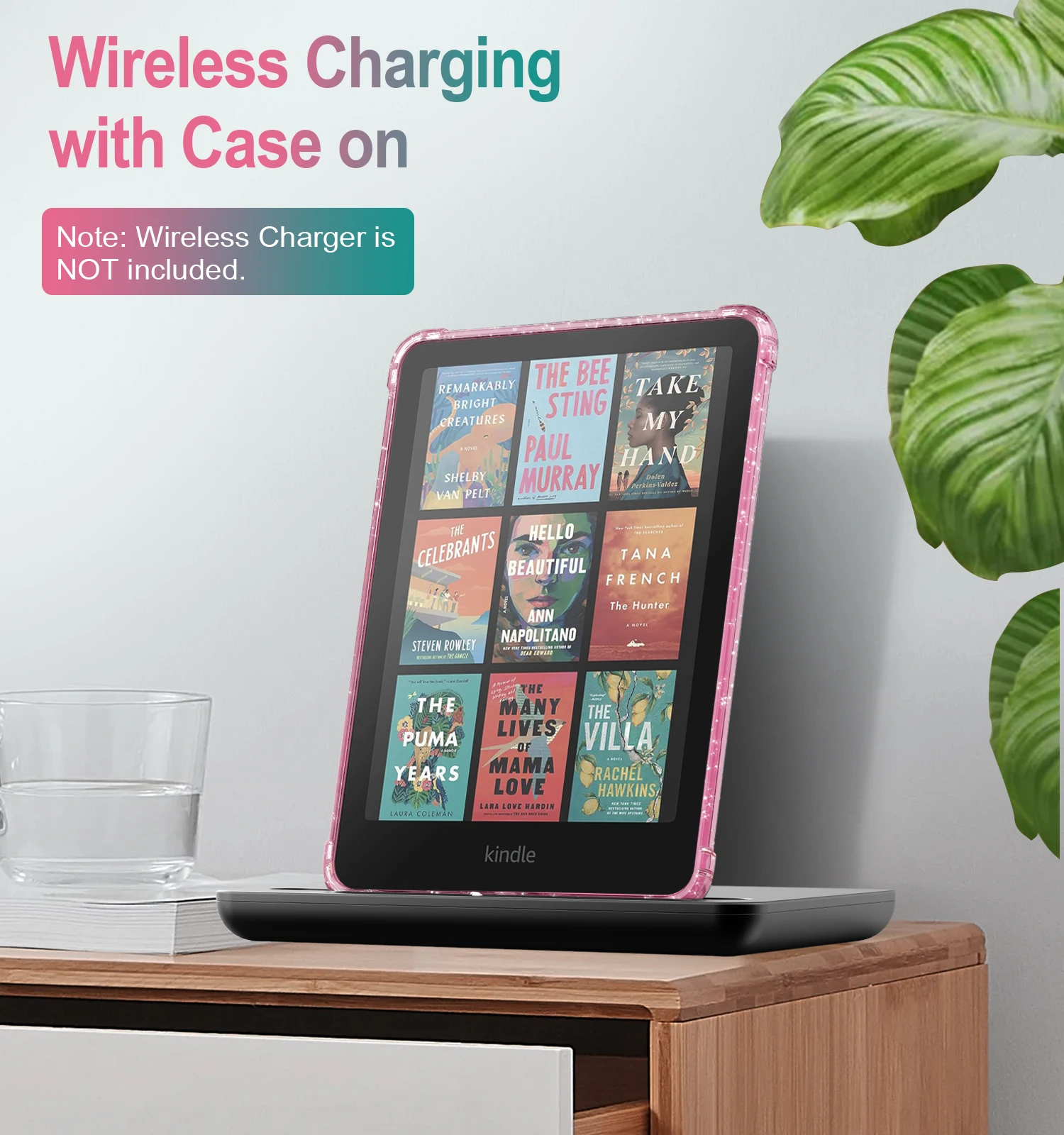 حافظة حزام اليد لجهاز Kindle Paperwhite 12th Gen 2024 فائقة النحافة وشفافة وناعمة ومرنة من مادة البولي يوريثان الحراري غطاء خلفي #5