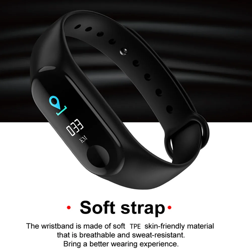 Montre connectée numérique étanche pour enfants, bracelet de sport pour enfants, tracker de fitness pour filles et garçons