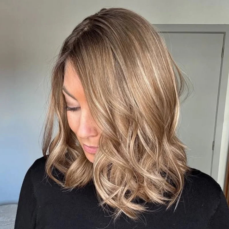 

Caramel Blonde 13×4 Lace Frontal Synthetic Lace Front Wig High Quality Natural Wig Body wave Synthetic wig For Women Cosplay use