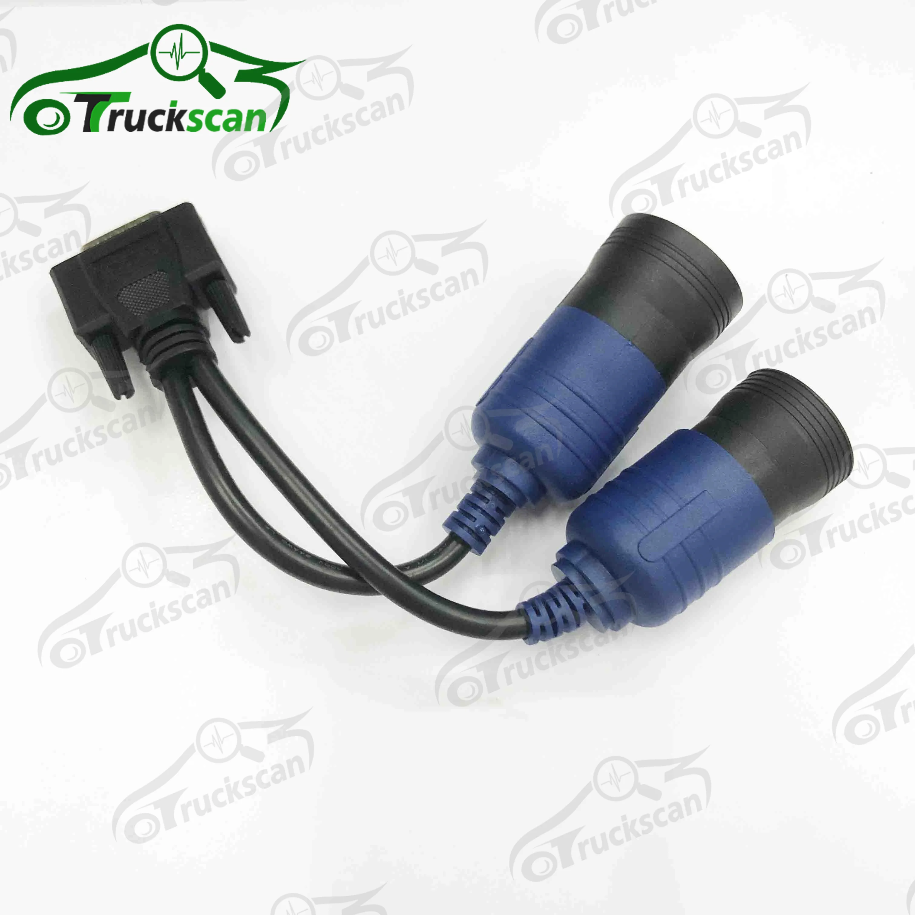 NEW 9pin with 16 pin cable OBD diagnostic cable 9 pin diagnosis cable part 88890315 for truck diagnosis Tool