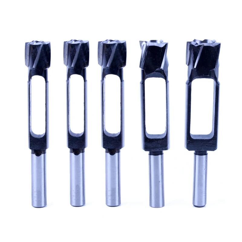 5pcs Precise Tenon and Deep Plug Cutter Bits for Woodworking DIY Project Precise Ground Inner Outer Cutting Edges Tool