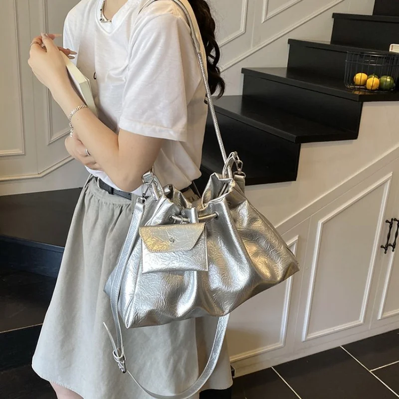 

Women Retro Commute Crossbody Bag Shoulder Bag Vintage Style Spacious Lightweight Work Travel Essential