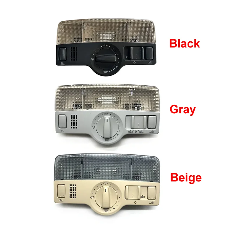 

For Voll kswagen Passat B5 Golf 4 Touran Crystal With Skylight Ceiling light reading light switch assembly