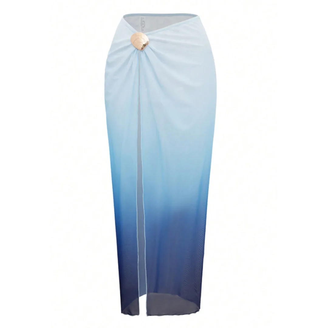 S - XL Neu mit Rock, Bügel, überkreuztem Rücken, Damen-Badeanzug, einteiliger Badeanzug, weiblich, hoher Beinausschnitt, Badeanzug, Badebekleidung, Schwimmanzug V7859 – Detail 9