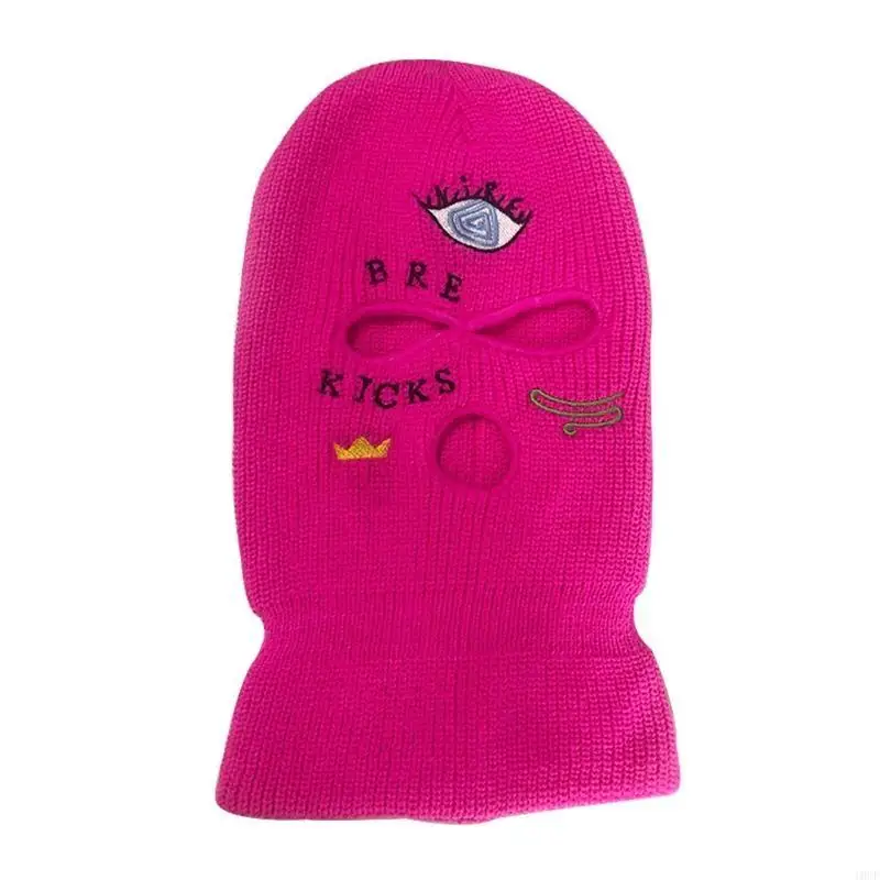 قناع وجه كامل من نسيج بالاكلافا ذو 3 فتحات مبتكر للمشي لمسافات طويلة وتسلق الجبال #3