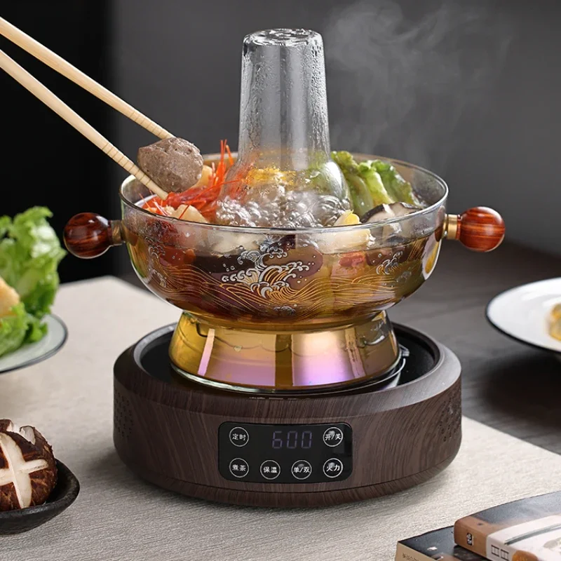 Furnace Plug-in Old-fashioned Instant-boiled Mutton Old Beijing Yuanyang Pot Hong Kong-style Side-banding