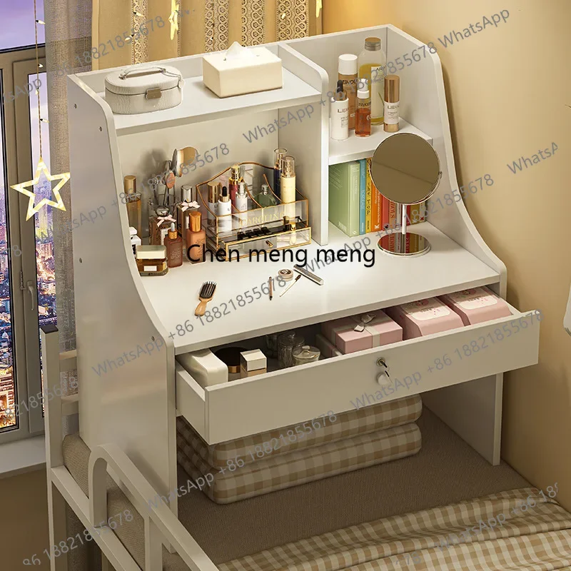 

cc182Computer Desk for College Students Dormitory Essential Dormitory Bunk Bed Lazy Small Desk Laptop Writing Desk