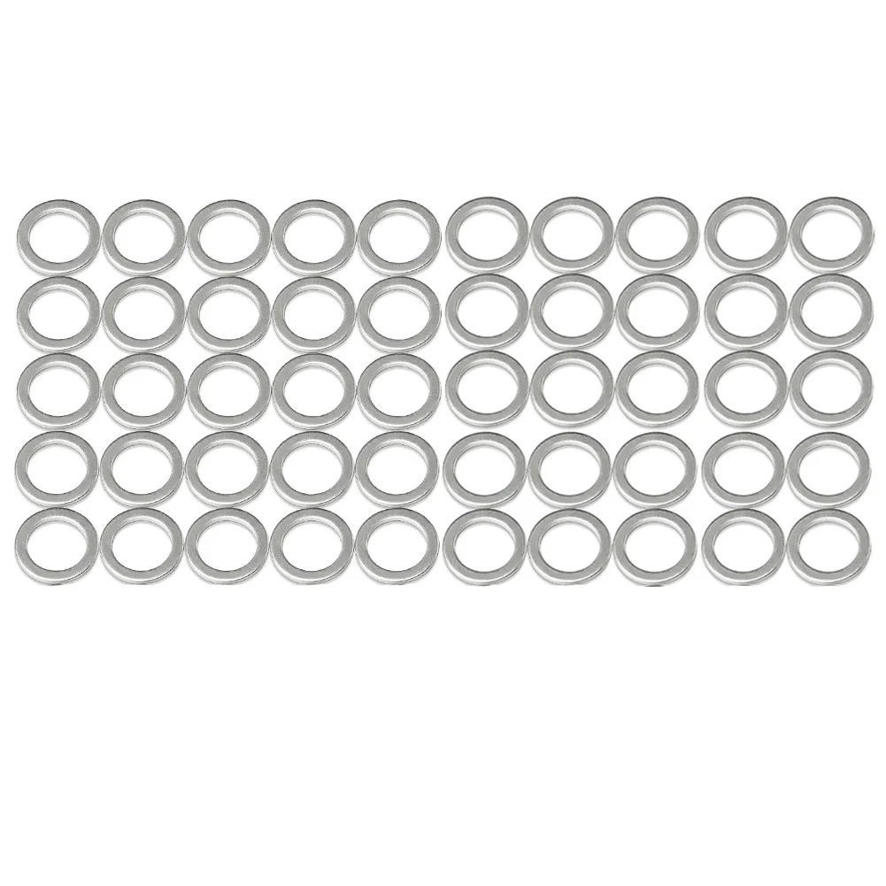 20/50/100PCS New 9956-41-400 995641400 14x20x1.5mm M14 Aluminum Oil Drain Plug Crush Washers Oil Drain Plug Gaskets For Mazda