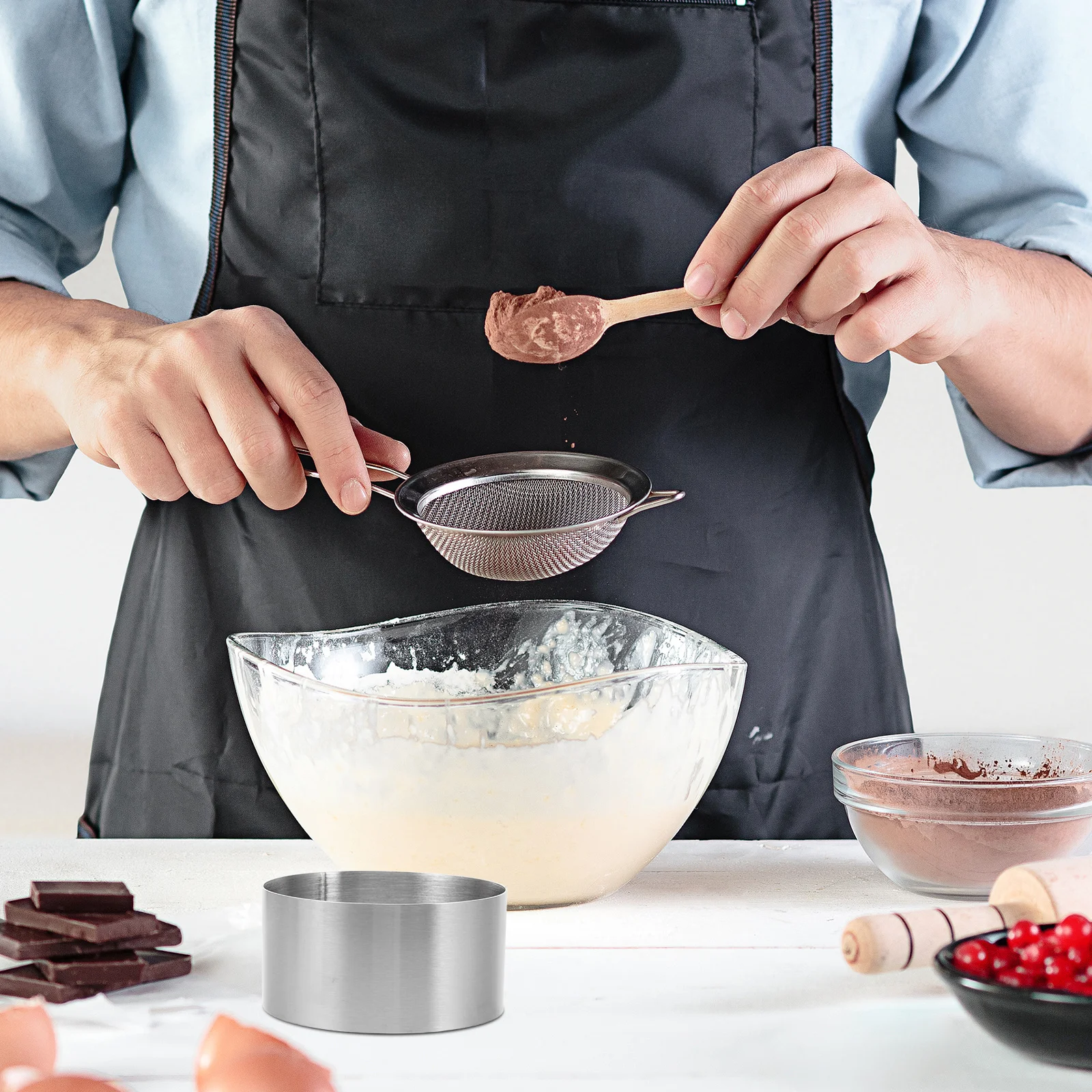 Círculo de virutas de Chocolate, 200g, decoración para hornear, ingrediente, postre, cobertura de pastel, guarnición, potenciador de sabor dulce