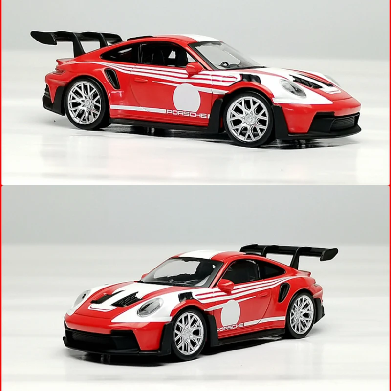 Diecast Model Car 1/43 Size NOREV Porsche 911 GT3 RS Alloy Car Model Collection Toys for Boys Gift Original Box