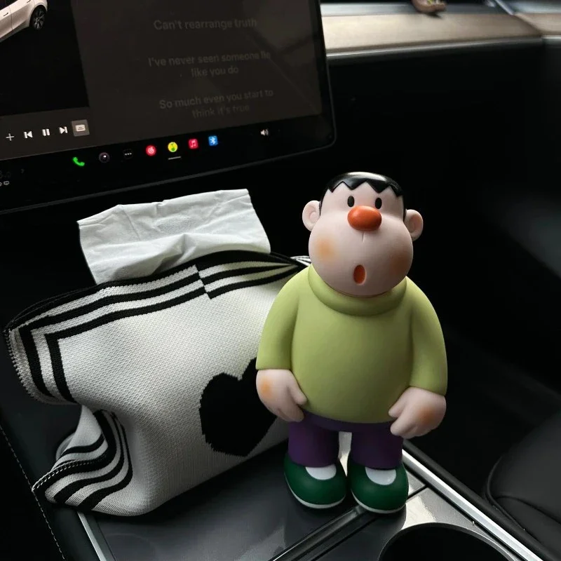 تاكيشي جيان اليابان أنيمي الشكل دمية سيارة الحلي السيارات الديكور الداخلي سيارة التحكم المركزي الديكور حالة الكمبيوتر اللعب #4