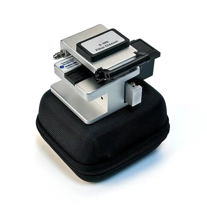 FTTH Cleaver Fiber Optic FC6S Cable Cutter Fiber Cleaver Knife High Precision X-50E Optical Fiber Cleaver