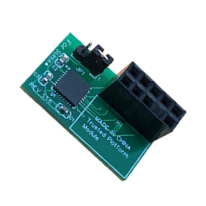 TPM 2.0 Encryption Security Module Remote Card Supports Version 2.0 10 Pin SPI Tpm 2.0 Security Module For Supermicro