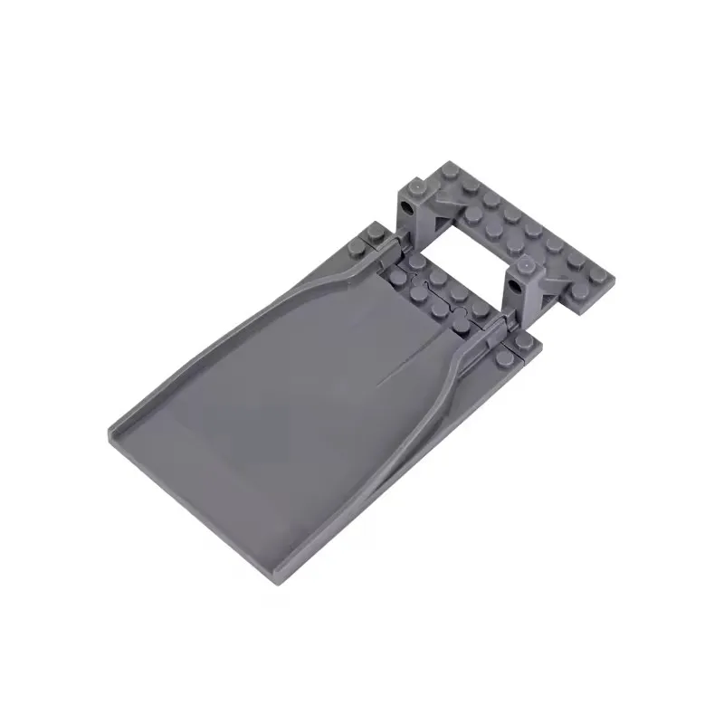 MOC Creative Building Urban Train track Crossing  Scene model Train crossings Buffer Areas and Guardrails Bricks Railway Toys