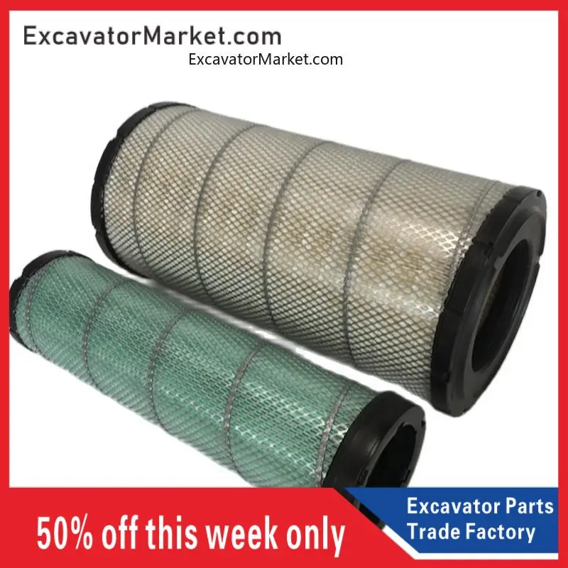 Excavator parts For Komatsu Filter PC228-8 PC240-8 270-8 290-8 Excavator Accessories Air Filter Element Air Filter