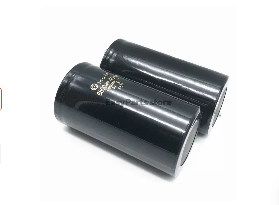 1PCS Capacitor 450V 6800UF HCG FA 400V 500V Inverter and frequency converter