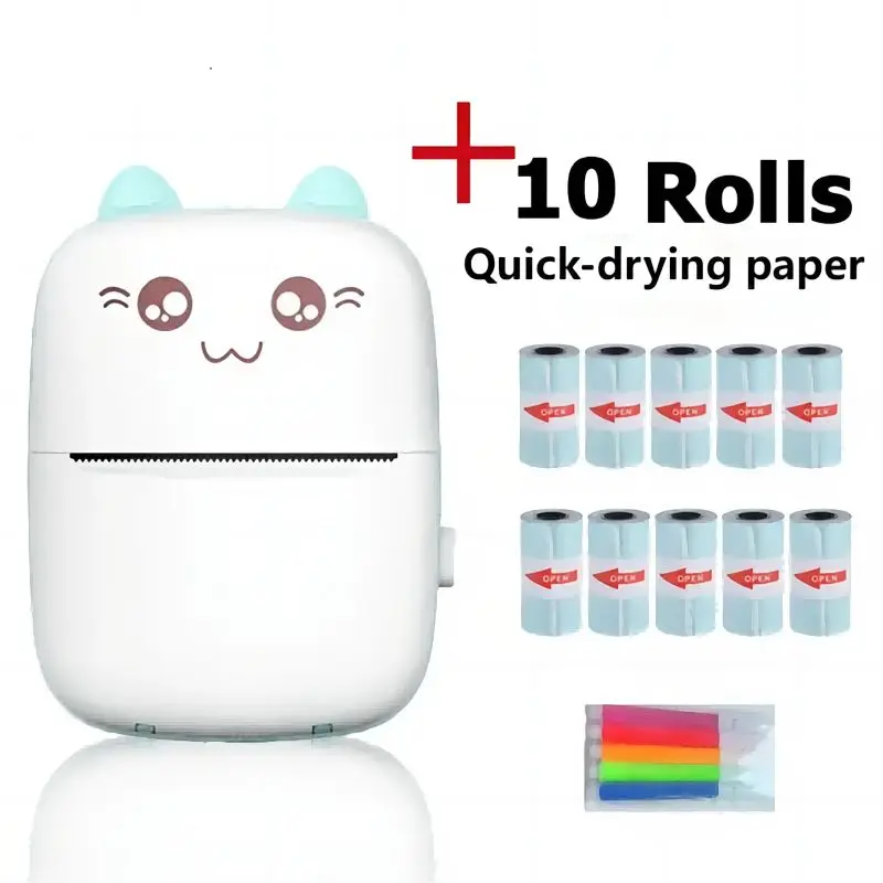 mini-stampante-termica-bluetooth-c9-con-10-rotoli-di-carta-ad-asciugatura-rapida-stampa-wireless-hd-per-etichette-immagine-foto-note-lista