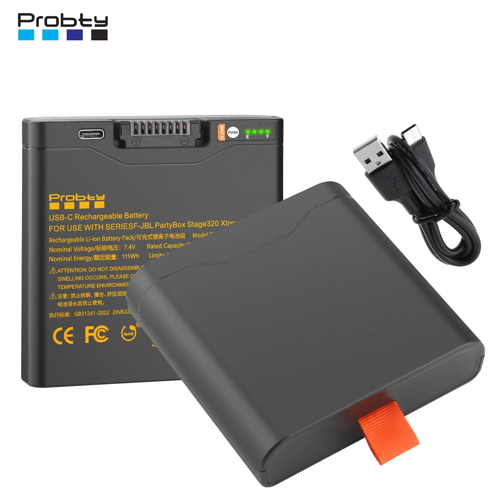 

Новинка для JBL Xtreme 4 Battery 400, запасная батарея для JBL PartyBox Stage 320 и портативного динамика Xtreme 4