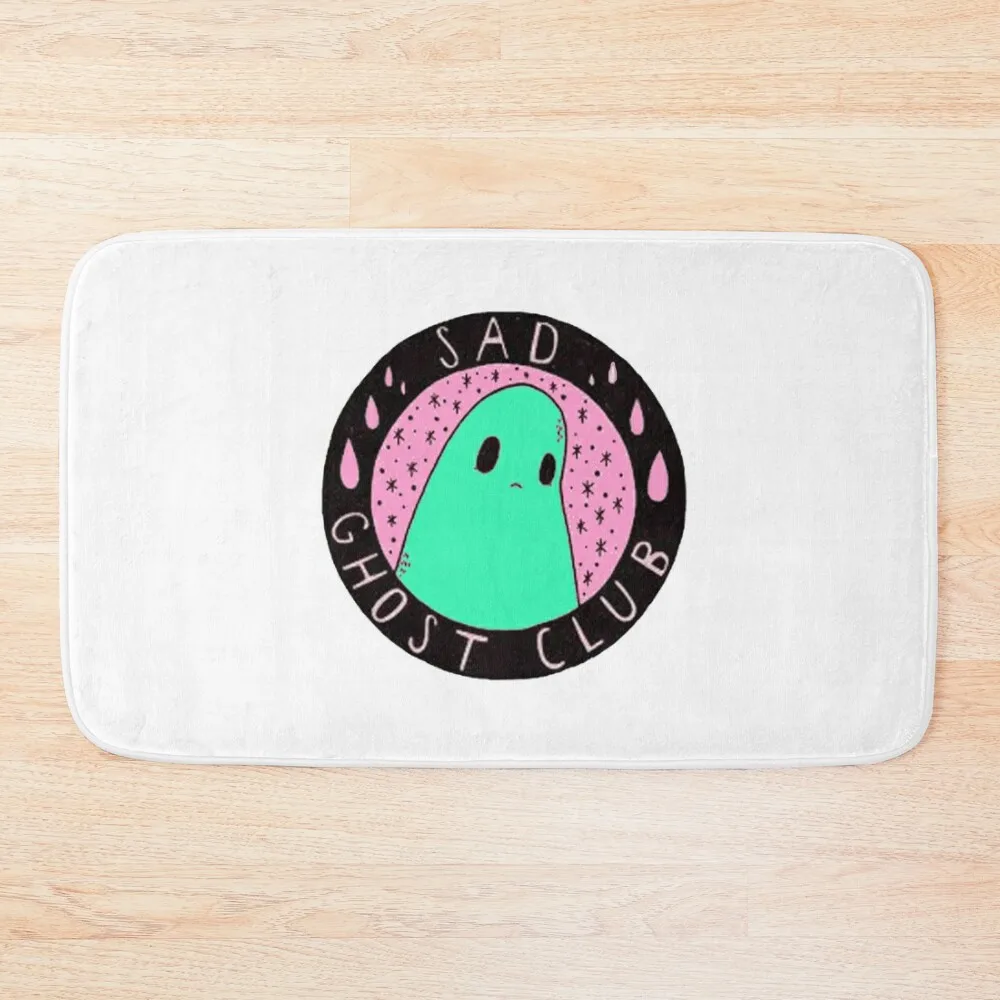 

Sad Ghost Club Bath Mat Floors For Bathroom Anti-Slip Bathtub Bathroom Shower Bathroom Kit Mat
