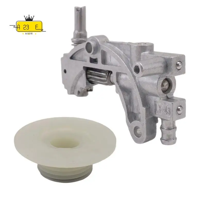 

A23E-Oil Drive Pump Worm Gear Kit For Chainsaw 5200 4500 5800 52Cc 45Cc 58Cc Spare Parts