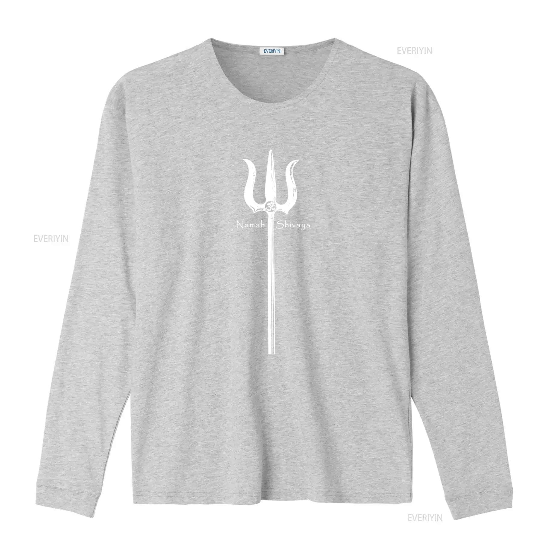 Shiva Trident Om Namah Shivaya Trishul Mantra T shirt Spiritual Design for  vintage Washed Comfortable fashion Casual homme view 4