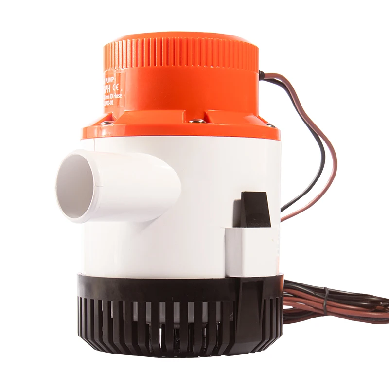 Plastic high flow 3700GPH sea water pump 12v submersible bilge pump