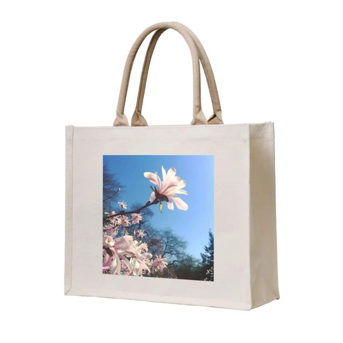 

Star Magnolia Tote Bag Gift bag bags woman 2025 Shopper