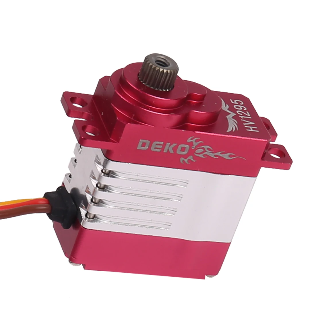 DEKO HV1295 Servo Applicazione digitale per sterzo in metallo a doppio cuscinetto ad alto coppia per Fuli 380 ALIGN 470 30e