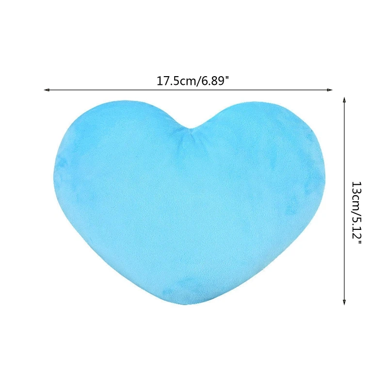 Plush Pillow Heart Shape Cushion for Baby's Room to Add a Comfortable Feeling Gift for Mother's Day Baby Birthday