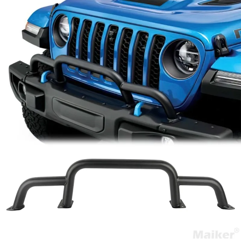 

Bumper U Bar For Jeep Wrangler JL 10th Anniversary Front Steel Bull Bar