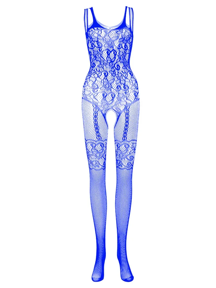 ขายร้อนผู้ชายยืดหยุ่นสูง Full Body ถุงน่อง Night Club สวมใส่สําหรับสามีเร้าอารมณ์ชุดชั้นในตาข่ายมุมมอง Bodysuit