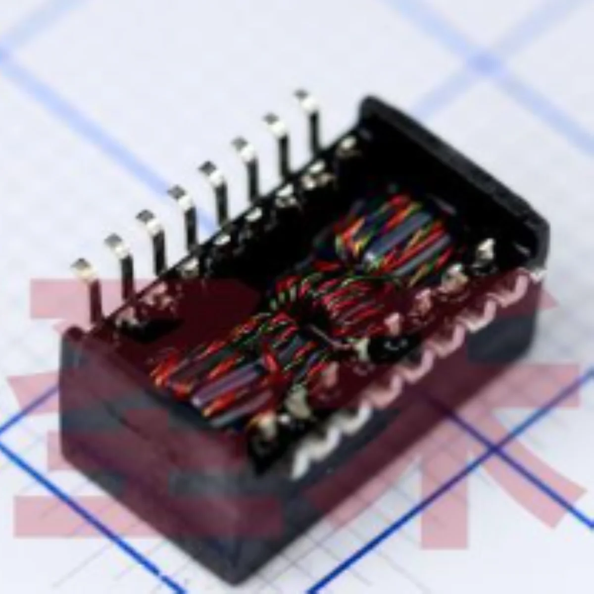 Transformador de red H1102NL Original, 10 Uds., H1102NLT HX1188NLT H2019NLT HX2019NL HX1260NLT HX1198NLT 10/100BaseTX 12,7x7,1 SOP-16