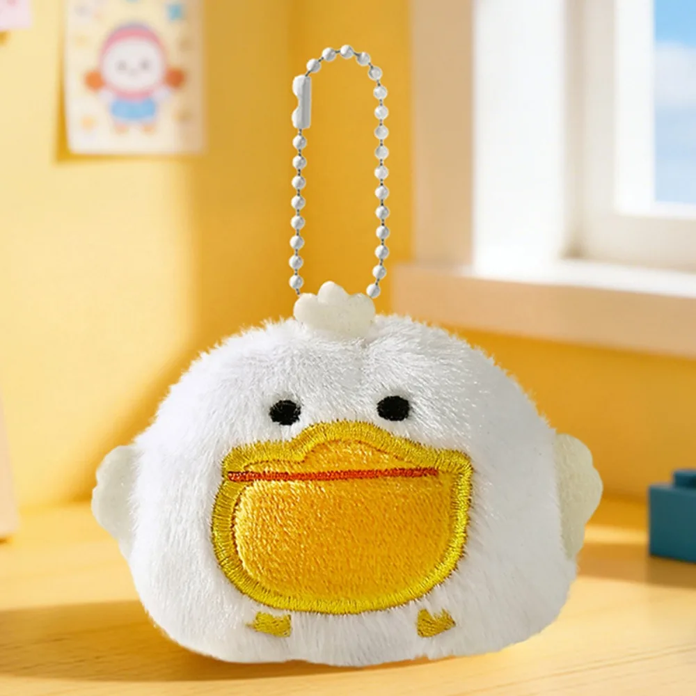 Jewelry Gift Schoolbag Hanger Bird Keychain Stuffed Animal Cute Cartoon Animal Decoration Bag Charm Bird Pendant