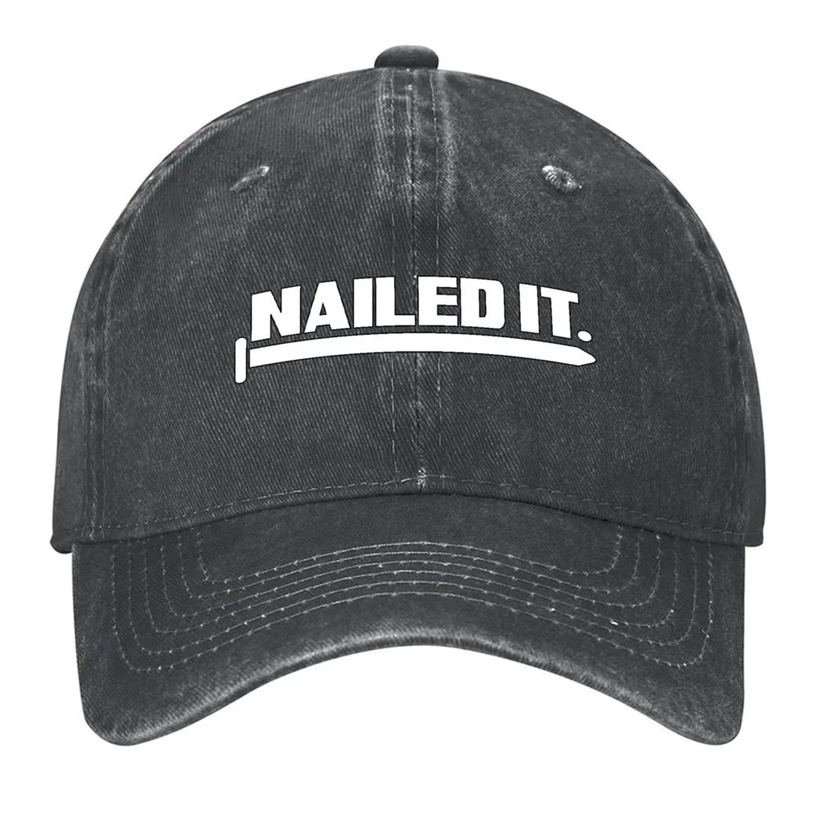 

NAILED IT. Baseball Cap Sunscreen designer cap Fishing cap Designer Hat Caps For Men Women's