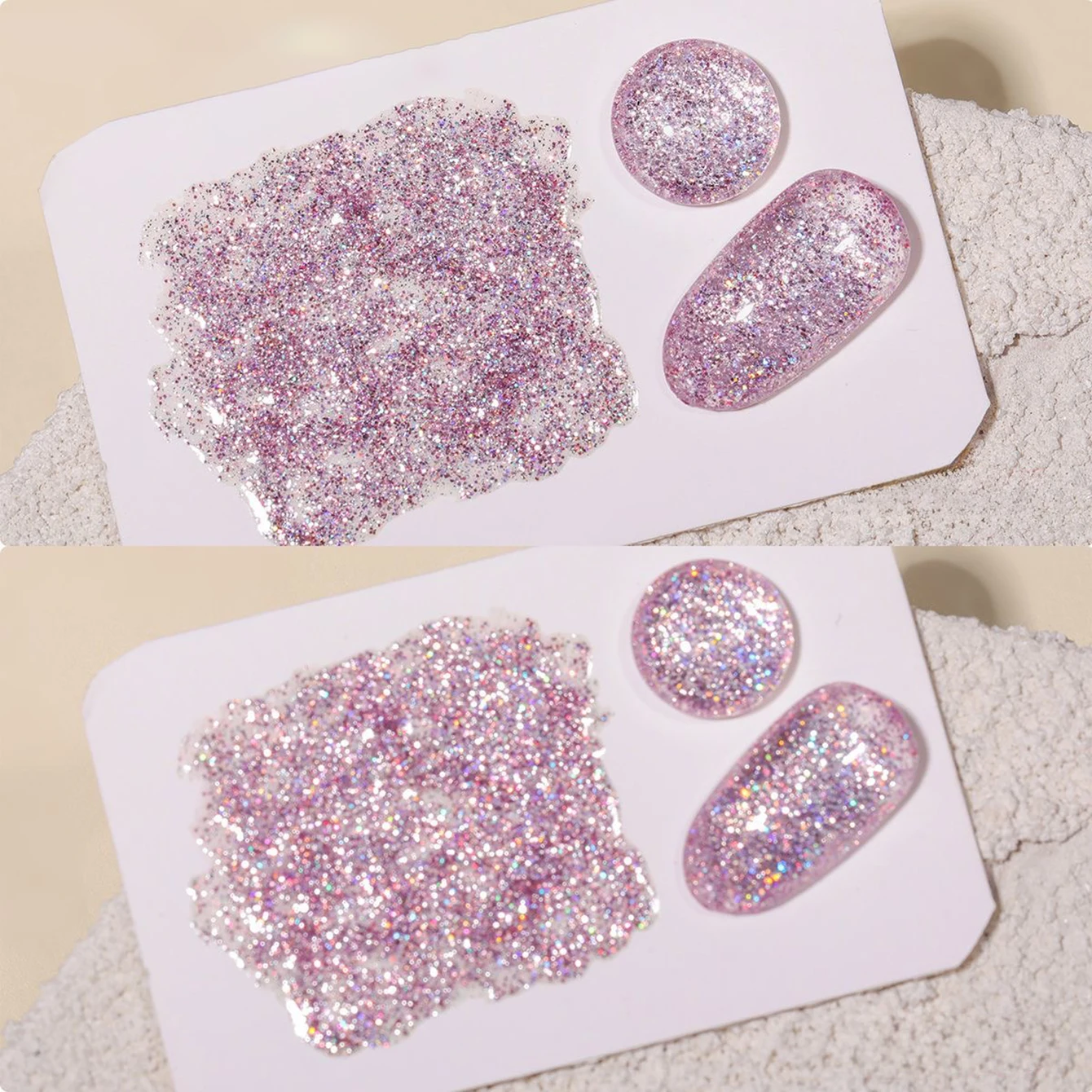 여자용 젤 네일 폴리쉬 네일 용품 ---- 고밀도 슈퍼 플래시 글리터 네일 아트 네일 살롱 홈 DIY 인기 미백 젤