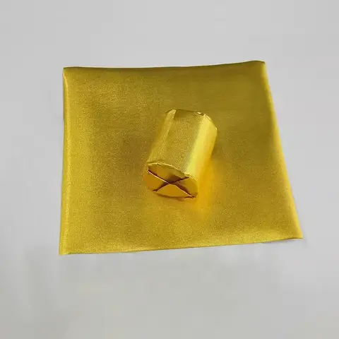 골드 초콜릿 캔디 포장지, 합성 알루미늄 호일 포장지, 웨딩 식품 선물 포장 시트, 25x30cm, 50 개