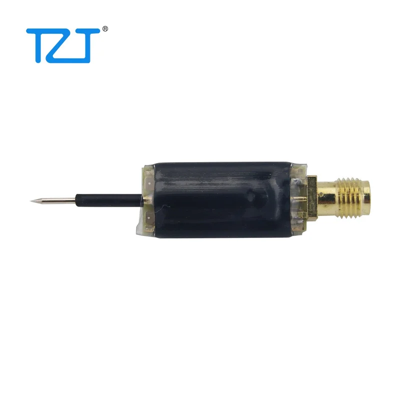 TZT Spectrum Analyzer Testing Probe Built-in Microwave Broadband DC Blocking Capacitor with SMA Female Connector