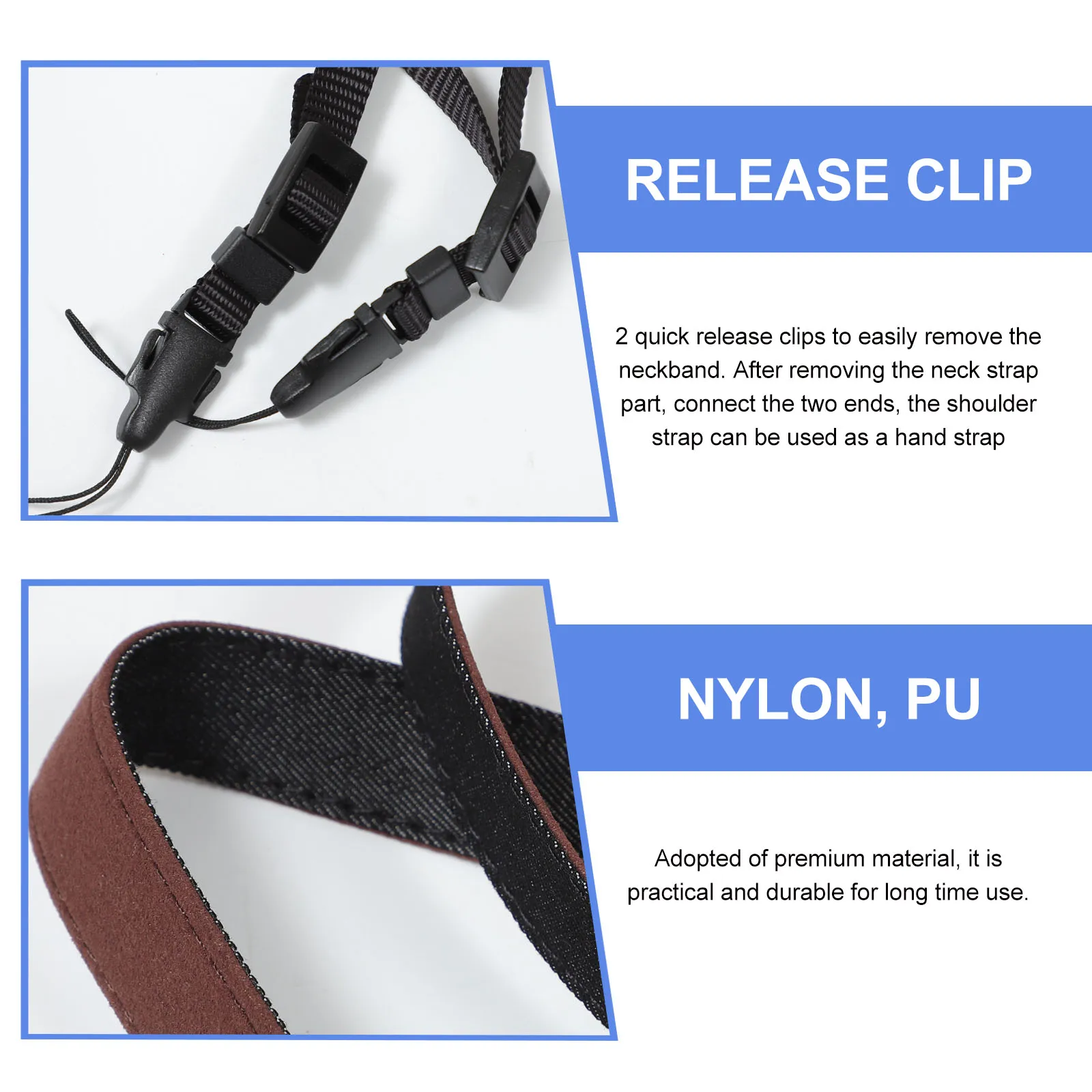 

Camera Shoulder Strap Retro Adjustable Quick Release Rope for Photography Professionals Dslr Mirrorless Cameras