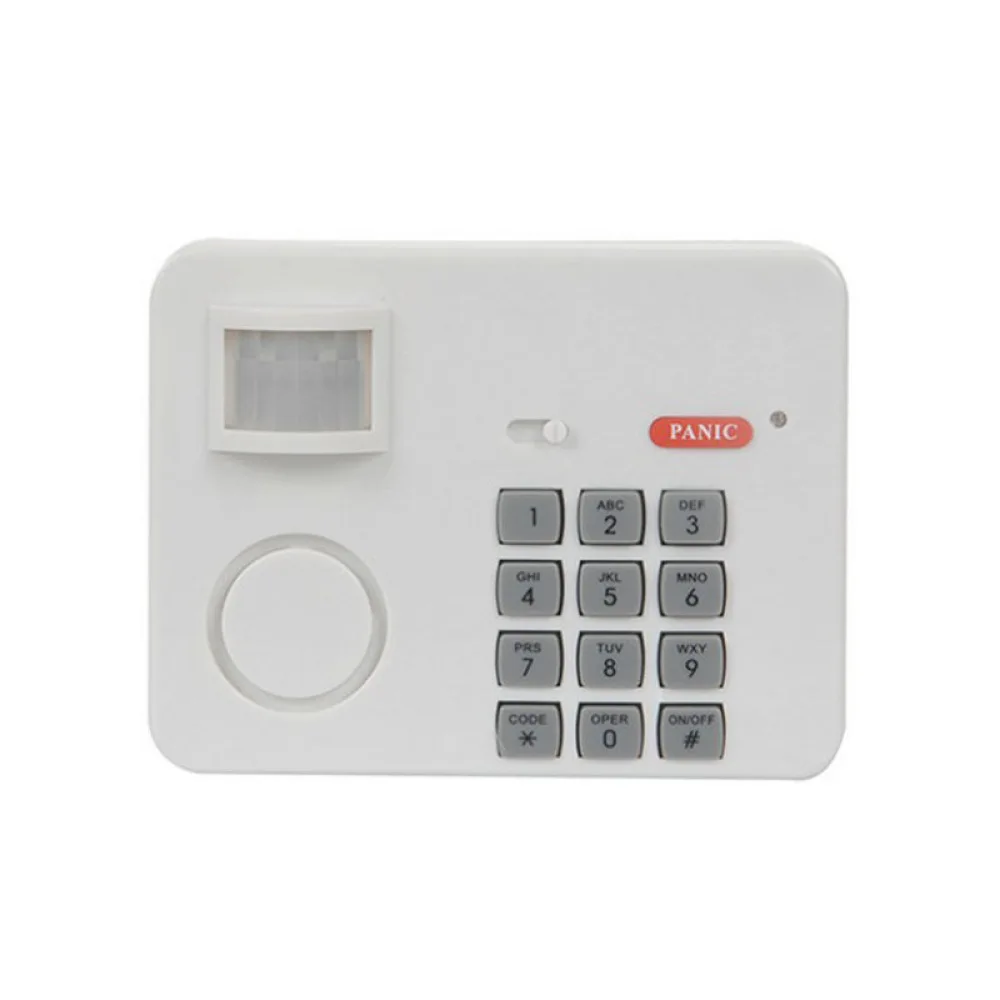 Security Motion Sensor Alarm Wireless Welcome Doorbell Password Entry Detection System Tool For Home Office Shop