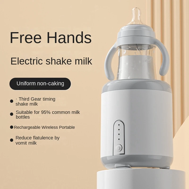 Baby Bottles Baby Milk Bottles Shaker USB Automatic Intelligent Electric Infant Bottles Shaker For Home Travel Baby