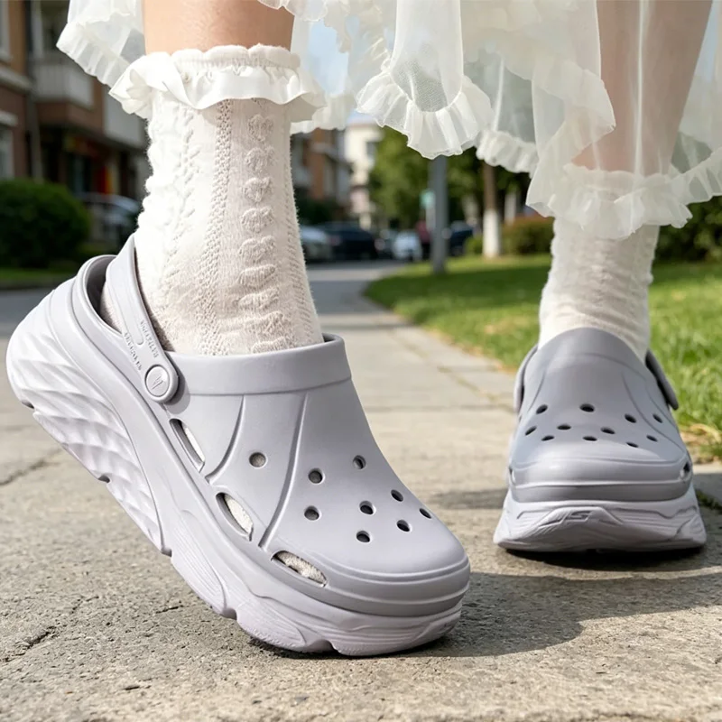 Skechers Women Sandals, Breathable Non-slip Soft Comfort Summer Beach Outdoor Casual Shoes 111127-LAV