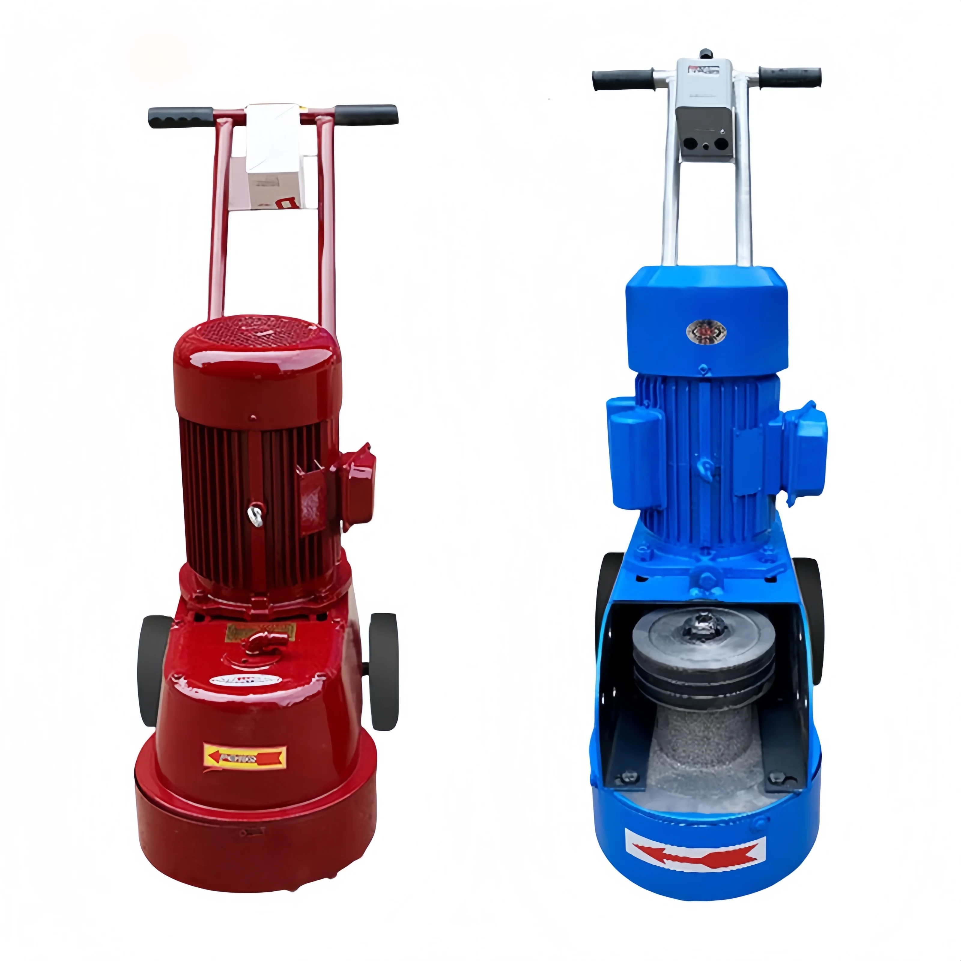 Precision Diamond Terrazzo Polishing Equipment Semi-Automatic Floor/Concrete Grinder With New Motor 380V 7.5kw Fine Detailing