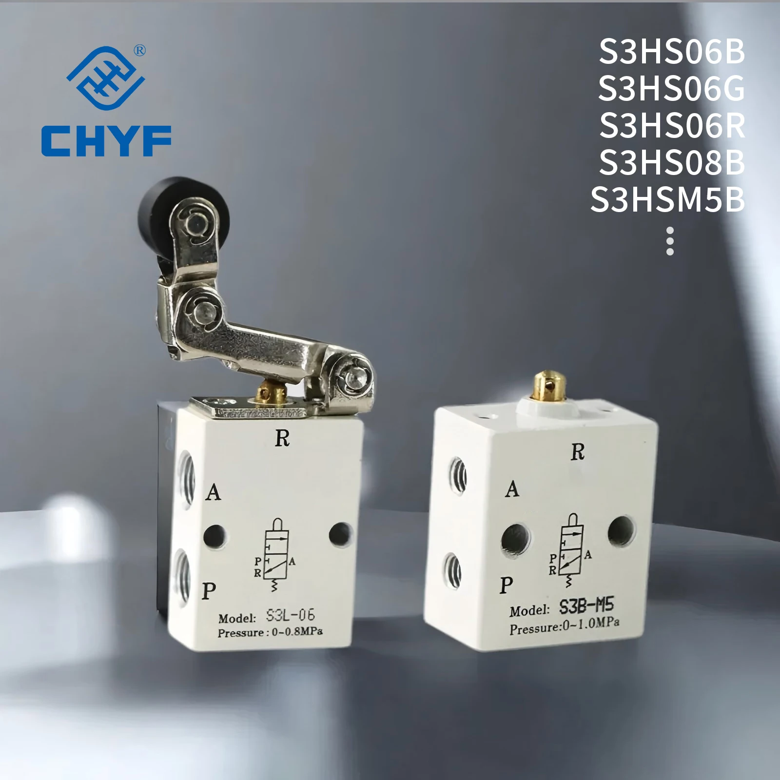 

Airtac-type Pneumatic S3 Series 3/2 way Control Valve