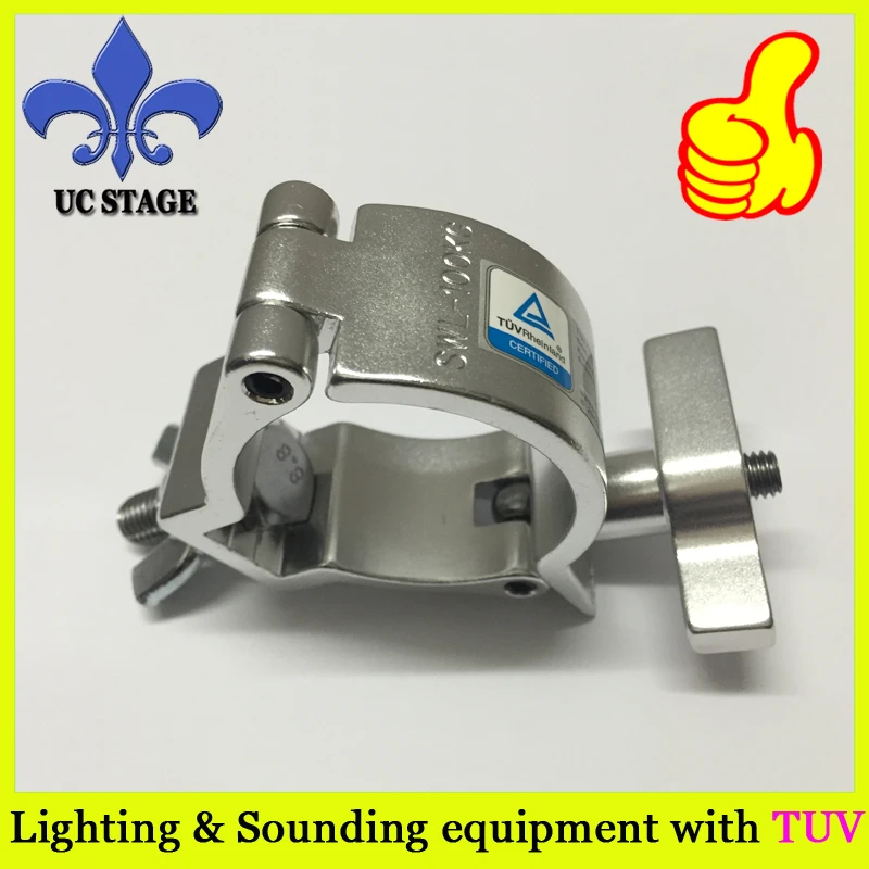 Dj Light Hook Global&Euro Truss Clamp Quick Lock T Nut Stage Light Clamp Dia. 38-41mm Load Capacity 100kg Quick Clamp TUV Passed