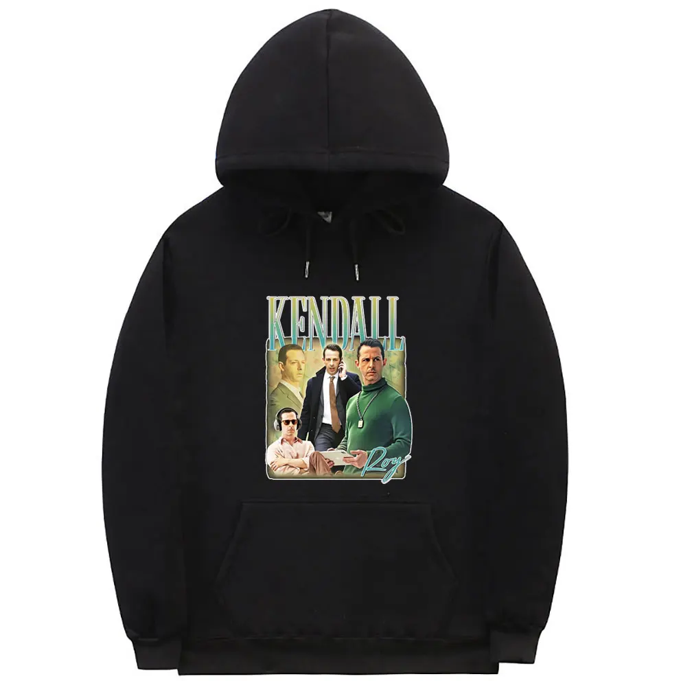 

Kendall Roy Graphic Hoodie Tv Series Succession Logan Homage Sweatshirt Male Fashion Oversized Streetwear Men's Casual Hoodies